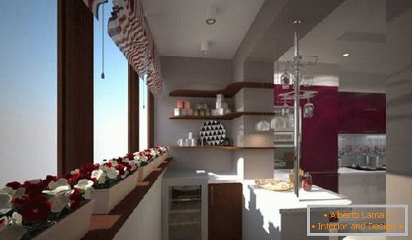 design de cozinha com varanda, foto 3