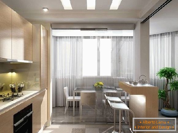 cozinha design com varanda de 12 m², foto 5