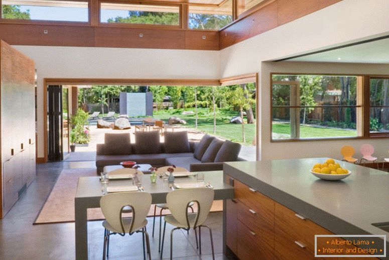 idéias de design de interiores de tendência para cozinha e sala de estar-melhores idéias para você
