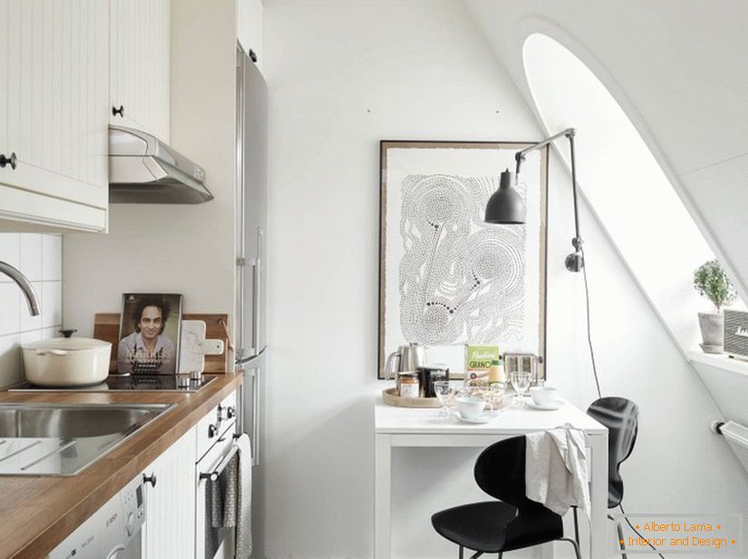 Casa de cozinha em casa na Suécia