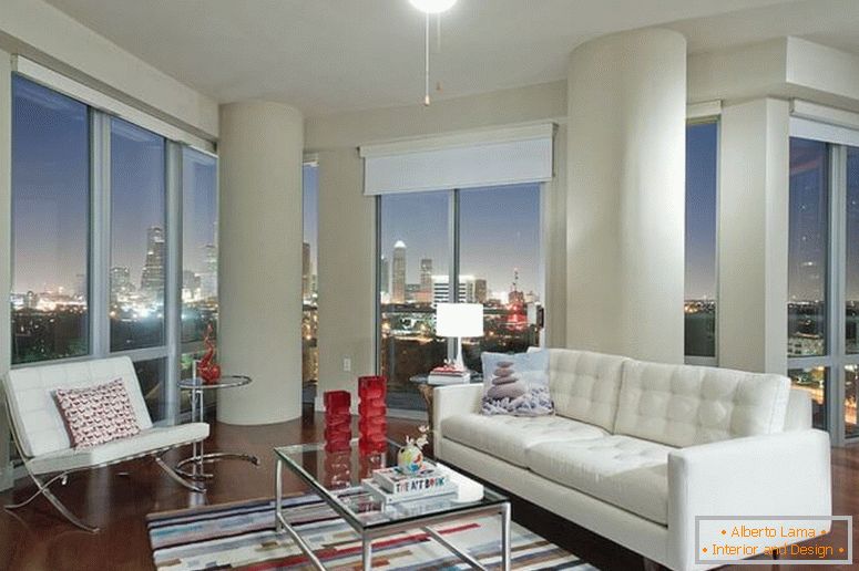 Os melhores interiores dos apartamentos em Houston