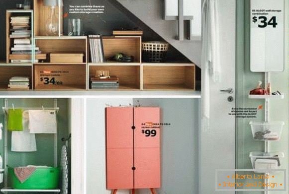 Prateleiras confortáveis ​​e armários de armazenamento IKEA 2015