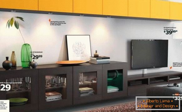 Mobília moderna da sala de estar Ikea 2015