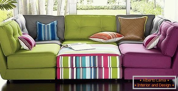 Tecidos de mobiliário brilhante com padrões
