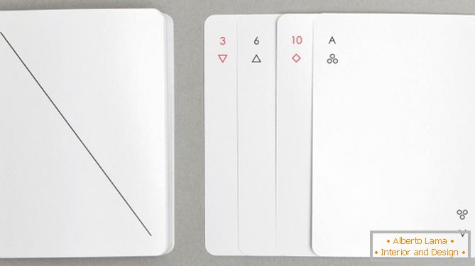 IOLA cartas de baralho minimalistas de Joe Doucet
