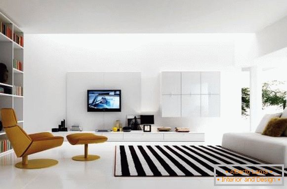 sala de estar minimalista
