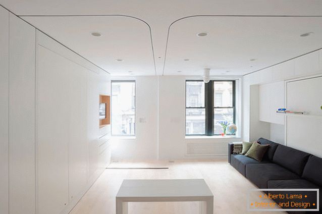 Apartamento multifuncional interior transformador em Nova York
