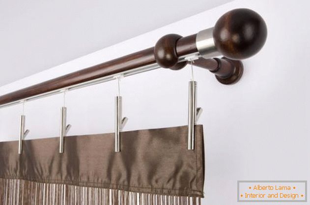 cornijas para cortinas duplas metálicas de parede, foto 7