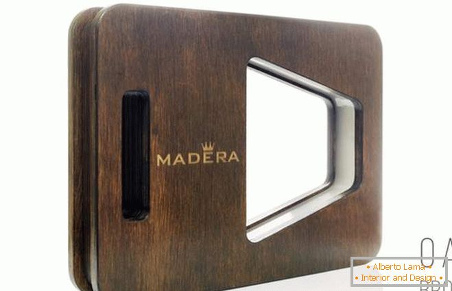 Candeeiro de mesa LED Madera 007