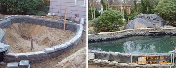 Como construir uma lagoa no país com as próprias mãos - projetos de piscinas com fotos