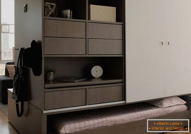 Idéias modernas de design de interiores para apartamentos pequenos