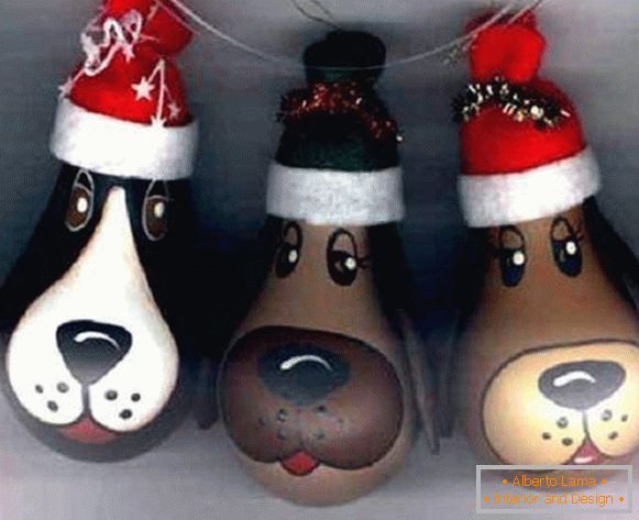 pequenos brinquedos de Natal com as mãos, foto 22