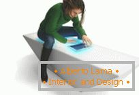 NunoErin: mobiliário interativo que reage ao toque