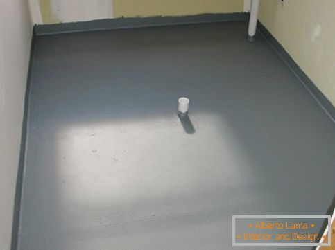 Impermeabilização de piso no banheiro
