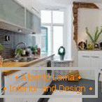Cozinha com layout linear