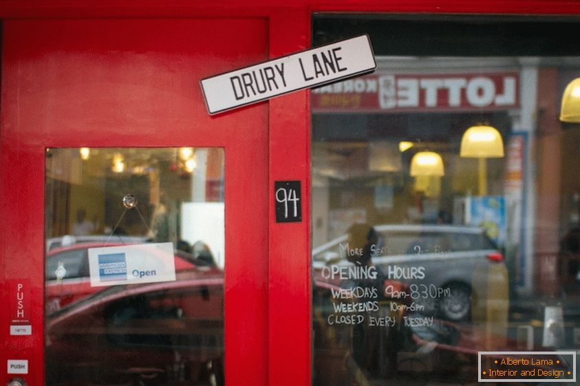 Casa de café Drury Lane