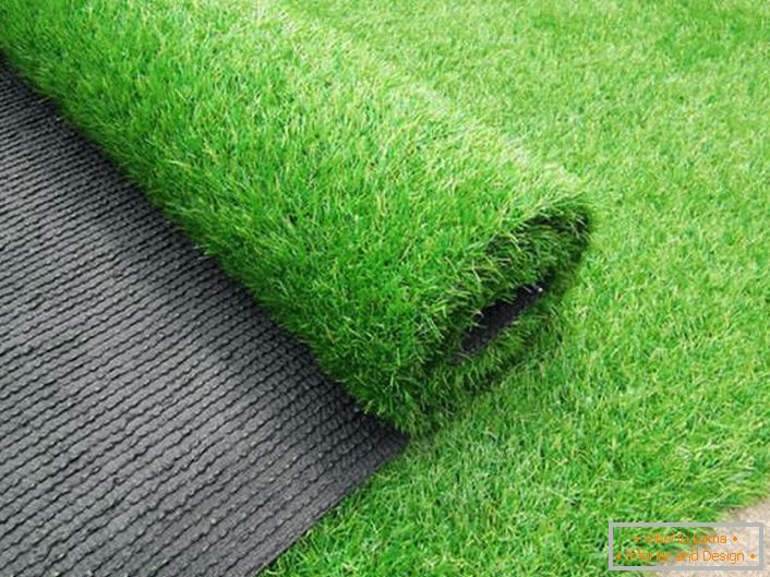 Pano de gramado artificial