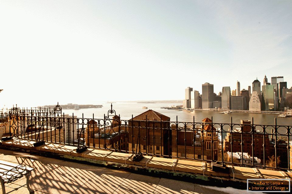 Apartamentos com terraço e vista para o Brooklyn