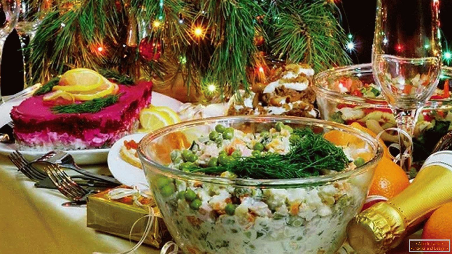 Saladas tradicionais para o novo ano