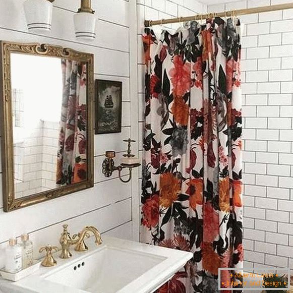 cortina para tecido de casa de banho, foto 6