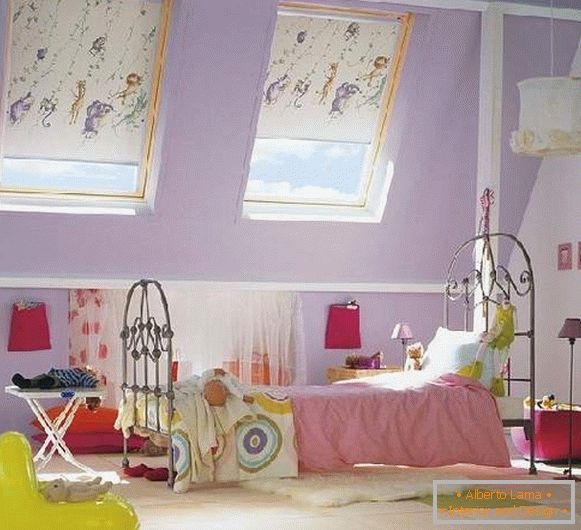 idéias cortinas para meninas de quarto de crianças, foto 9