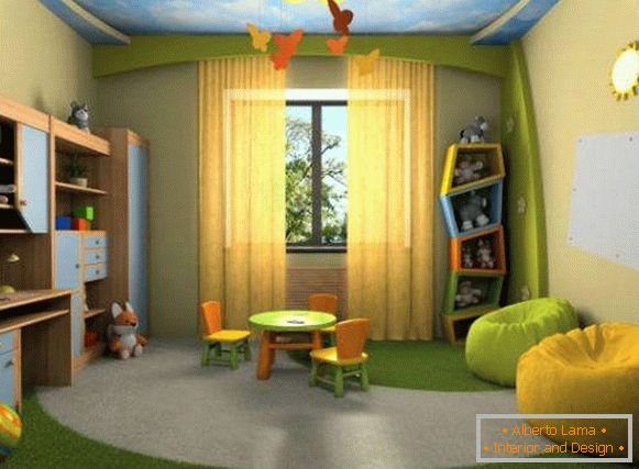 concepção de cortinas para quarto de crianças para menino, foto 3
