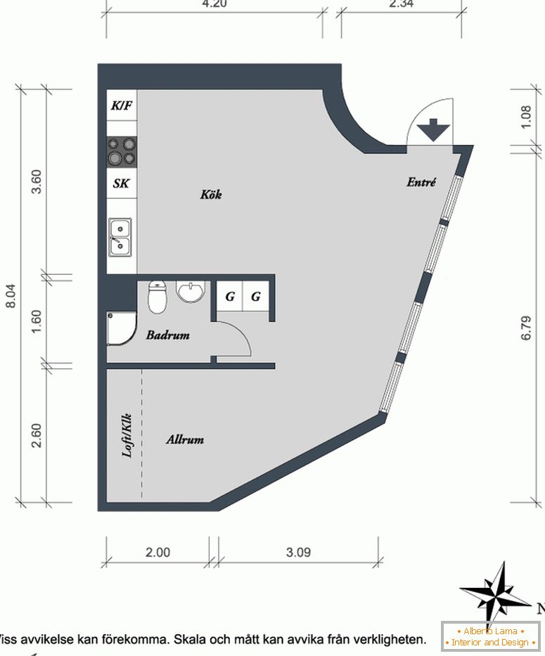 Planejamento detalhado do apartamento