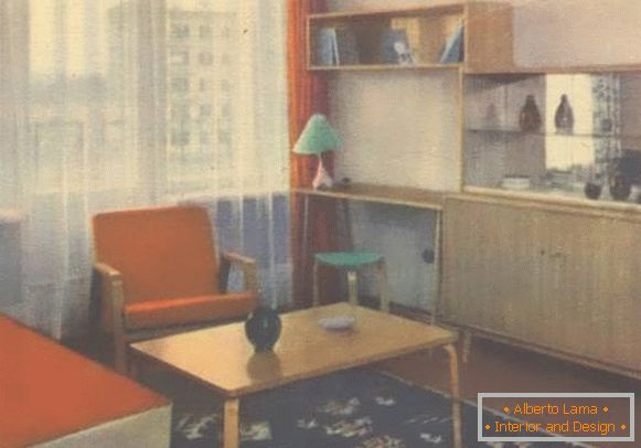 Móveis soviéticosв стиле minimalismo 50-60-х