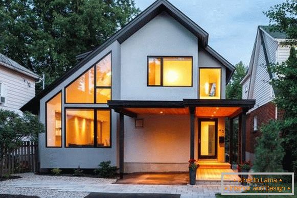 Arquitetura moderna - o design de uma casa particular