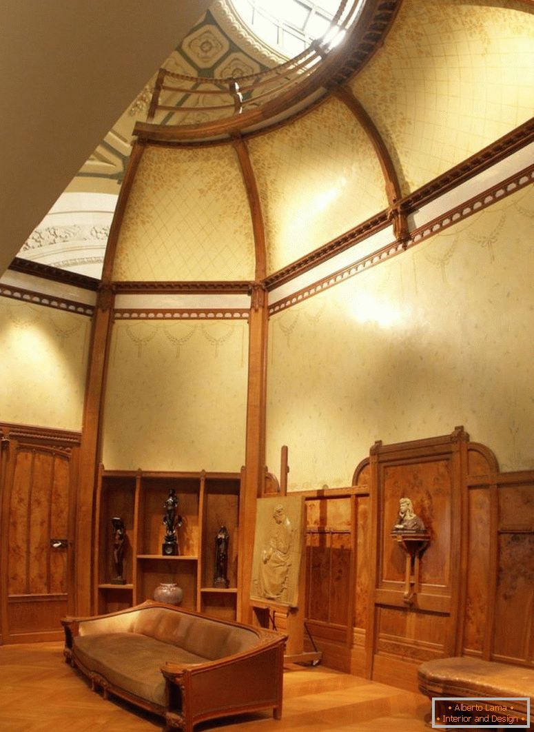Art Nouveau no interior 2017