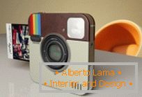 Elegante câmera Instagram Socialmatic do estúdio de design italiano ADR