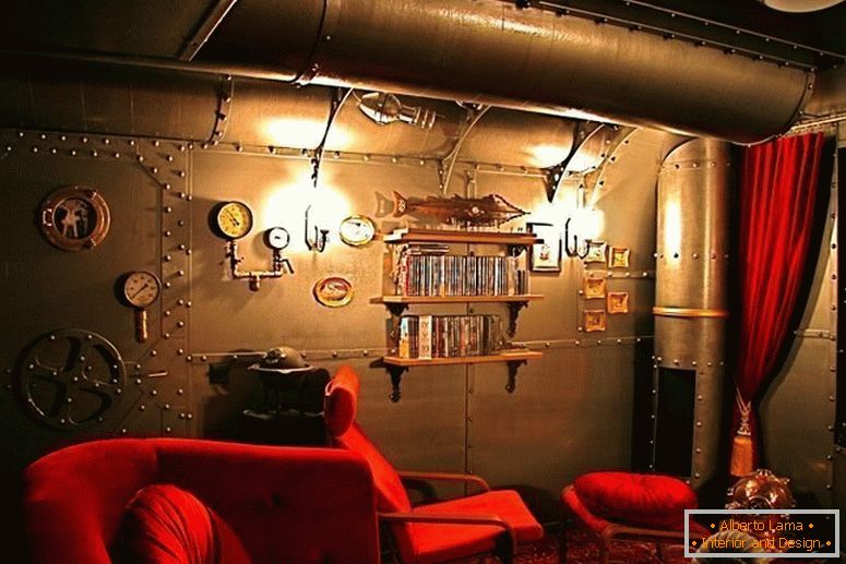 Interior steampunk