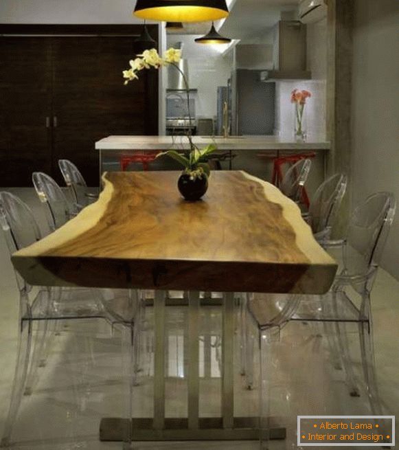 mesa de jantar no estilo loft com suas próprias mãos, foto 14