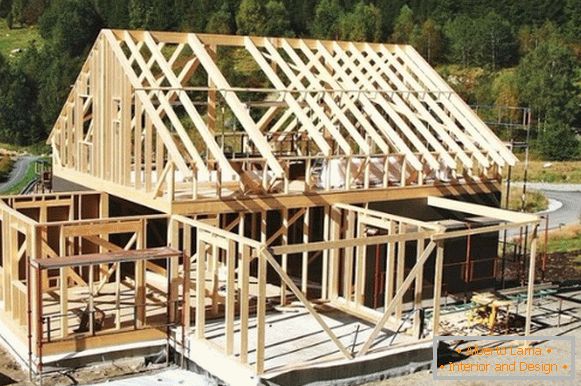 Tecnologia de quadro-quadro de construção de casas de estrutura фото 1
