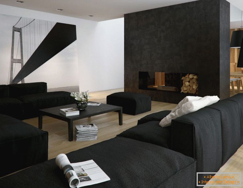design-interior-sala-de-estar-em-branco-preto-tons1