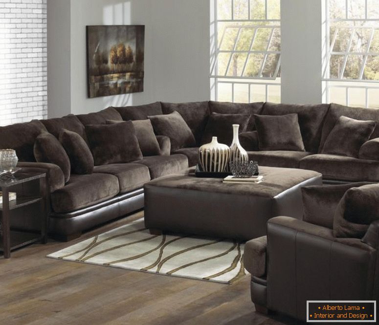 nice-escuro-marrom-sofá-sala de estar-idéias-2-barkley-secional-sofá-set-3666-x-3150
