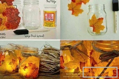 Como decorar uma casa com folhas de outono