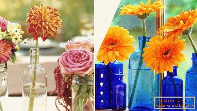 Cada flor tem seu próprio vaso