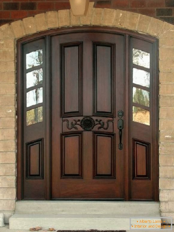 portas de madeira para entrada de madeira maciça, foto 2