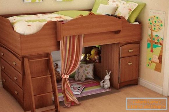 Loft cama de bebê для девочки