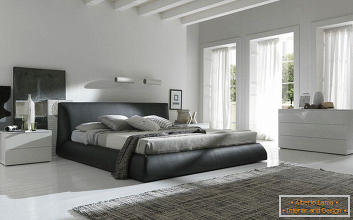 Para decoração de interiores no estilo minimalista, os móveis são selecionados em cores calmas. Cinza neutro tem uma rica gama de tons, que satisfazem plenamente os requisitos do estilo minimalista.