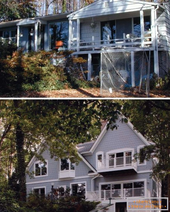Como fazer o segundo andar de uma casa particular - fotos antes e depois