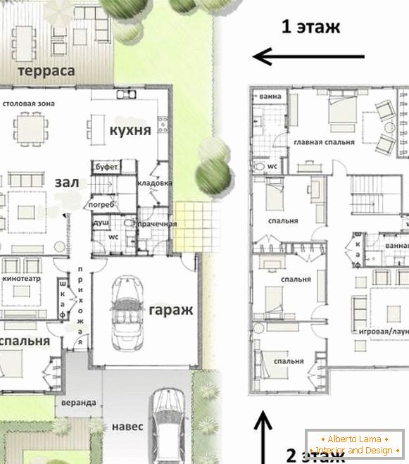 Como fazer o segundo andar de uma casa particular - um projeto para 4 quartos e um playground