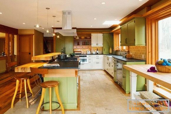 madeira-verde-cozinha