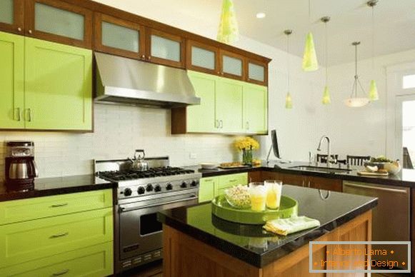 marrom-verde-cozinha