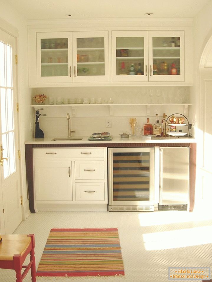 Interior moderno funcional kitchenette