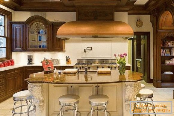 Projeto de cozinha de Catherine Zeta-Jones e Michael Douglas
