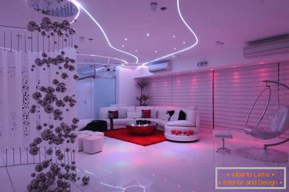 Impressionante Fantastic Room Iluminação
