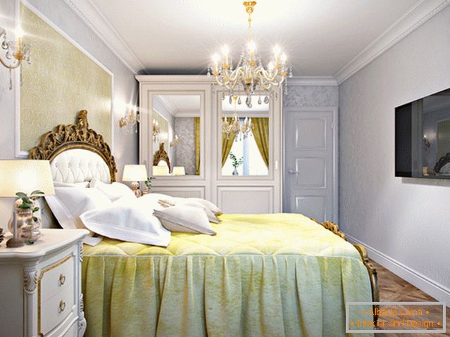 Apartamento de um quarto em estilo provençal