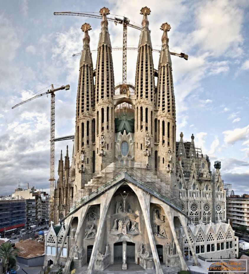 Templo da Sagrada Família (Barcelona, ​​Espanha)